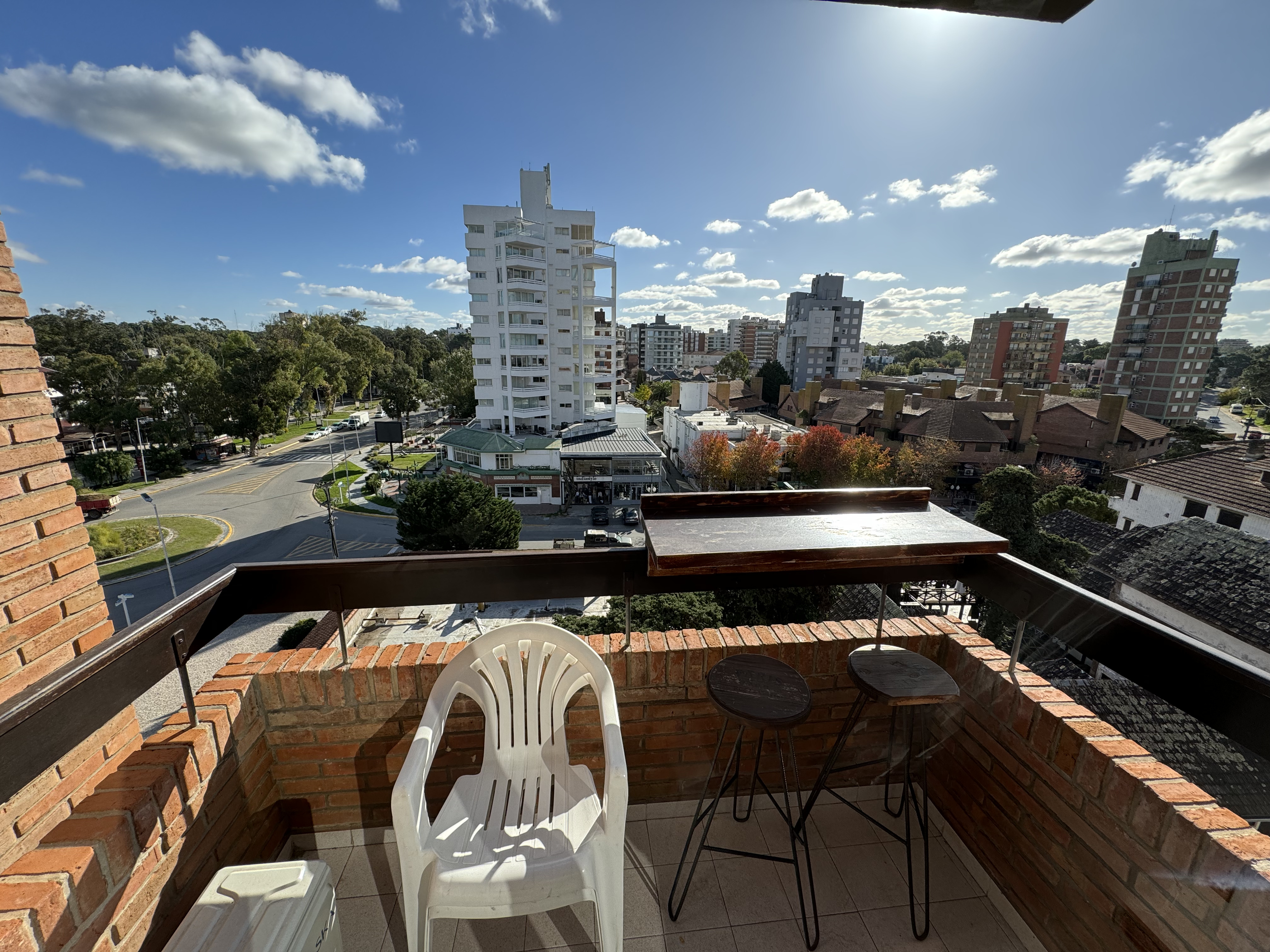 Vista desde el balcón